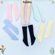 HUISHU Handmade Cotton Stockings, 15 Styles Casual Wear Long Doll Socks,  Fashion Doll DIY Toys for 