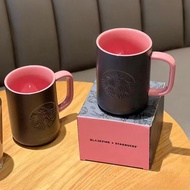 New 2023 Design STARBUCKS X BLACKPINK MUG Themed Ceramic Mug Graffiti Cup Collection Limited Edition!