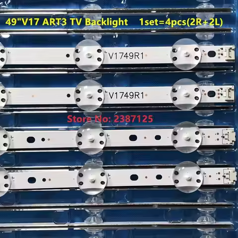 LED Backlight strip For V17 49 R1+L1 ART3 6916L-2862A 6916L-2863A 49UJ651V 49UJ654V 49UJ655V 49UJ670