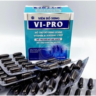Vi - PRO vitamin and mineral supplement pills help you eat well and gain weight effectively - Box of