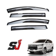 Acrylic Car Door Visor Rain Shield Sun Shade Window Visor for 2012-2021 INNOVA