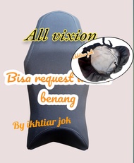 sarung jok vixion old & new menggunakan perekat dan karet  pasang sendiri bahan sbtech  pasir anti l