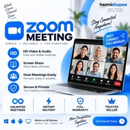 ZOOM MEETING ACCOUNT 100 PARTICIPANTS 1 MONTH