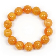 【正佳珠寶】蜜蠟琥珀 頂級花蜜蠟 14.8-15.3mm 花蜜蠟手珠