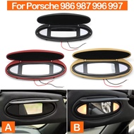 Car Left Right Sun Visor Vanity Mirror Cover Assmebly Replacement For Porsche 996 997 911 Carrera 98