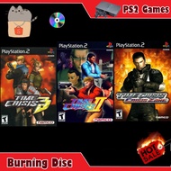 💥 Ready Stock 💥 Time Crisis - Crisis Zone / Time Crisis 3 / Time Crisis II PS2 Games ~~~ BurnDisc DV