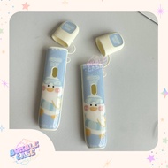 Case 3D Ducky Blue Silicon Free Lanyard Casing Characters / Protective Case Relx for Infinity / Infi