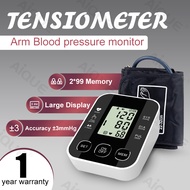 JUSTLANG Medical Arm Blood Pressure Monitor Digital Tensiometer Tonometer Baumanometer 22-32 CM Cuff