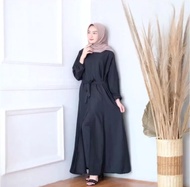 GAMIS SETELAN TANIA SET CRINKLE AIRFLOW TERBARU PAKAIAN LEBARAN 2024 TOP WANITA MODERN
