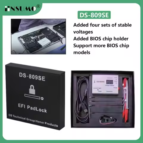 DS-809SE DS809SE Upgrade iCloud Unlock Tools For MacBook Pro Air iMac MAC Mini EFI PadLock Remove Re