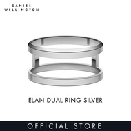Daniel Wellington Elan Dual Ring Silver - Ring for women and men - Jewelry Collection แหวน