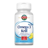 Kal 500 Mg Omega 3 Krill, 60 Count