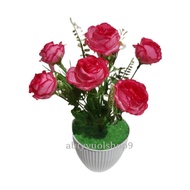 Terpopuler Bunga hias mawar artificial Bunga Mawar Bunga hias artificial