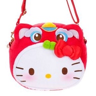 Sanrio - Hello Kitty公仔頭型斜揹袋 (新年可放利是)