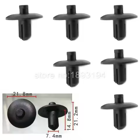 50x /100x /500x OEM Wheel Well Cover Push Type Clips Retainers for Audi A2, A4, A5, A8, Q3, Q5 VW 4D