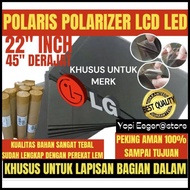 (Murah) Polaris Polarizer Lcd Led Lg 22 Inch Lapisan Plastik Film