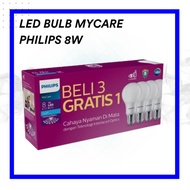 Mycare Philips LED Bulb 8W Pack Of 4pcs