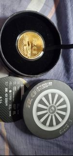 70屆 澳門格蘭披治大賽車 銅鍍金紀念幣