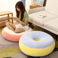 DUDEE เบาะรองนั่ง ทรงมาการอง นุ่มนั่งสบาย สีสันสวยงาม 451-1เหลืองเขียว40cm One