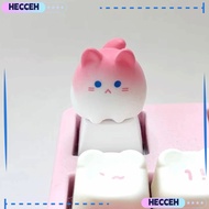 HECCEH  Animal Keycap, Pink Animals DIY Keyboard Accessories Mechanical Keyboard Caps, Creative Hand