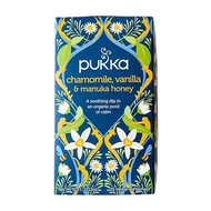 Pukka Chamomile, Vanilla & Manuka Honey Tea Organic x20 ชา ชาอังกฤษ ชาสำเร็จรูป 20 ซอง ชาสมุนไพรออแก