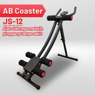 ORANGE Alat Olahraga Fitness Gym Alat Latihan Perut - AB Coaster Pengecil Perut Olahraga Gym Rumah