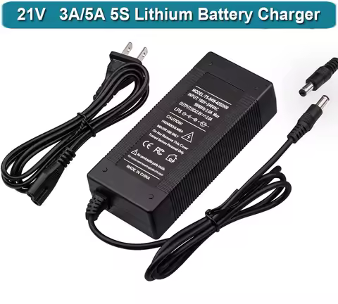 21V 5A Lithium Battery Charger,21V 3A Charger Adapter,5A Fast Charging Adapter Adaptative Charger( I