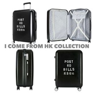 🇭🇰 絕版 American Tourister 香港限定香港情懷系列“ 嚴禁標貼 “ 黑色硬篋行李箱 限量版 Hong Kong Limited Edition “ I COME FROM HK C