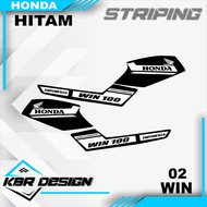 HONDA Win motorcycle sticker striping win motorcycle motorcycle sticker variation Racing02