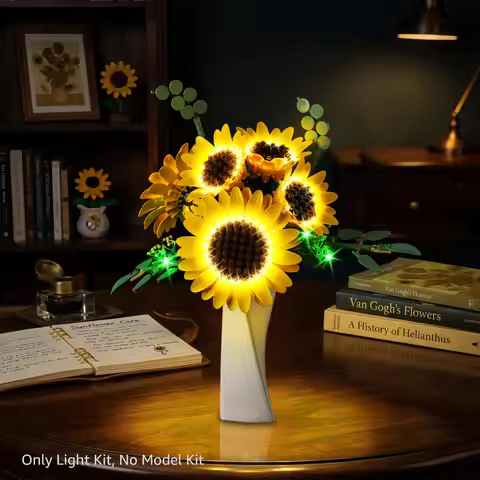 Kyglaring LED Light Kit suitable for Lego Sunflower Bouquet 11502 Building Blocks Not Include Lego B
