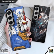 HP So Cool Tecno Camon 40 Pro 5G & Tecno Camon 40 4G Case Latest 2025 Gundam Motif | SoftCase Tecno 