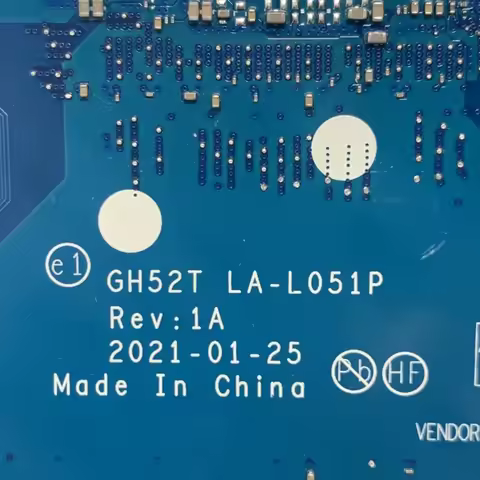 Mainboard GH52T LA-L051P For Acer AN515-56 Laptop Motherboard NBQAM11001 W/SRKH6 I5-11300H CPU N18P-