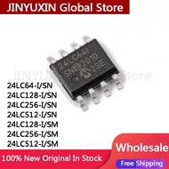 5Pcs 24LC64 24LC64-I 24LC128-I 24LC128 24LC256-I 24LC512-I SN 24LC128-I SM 24LC256-I SM 24LC512-I SM