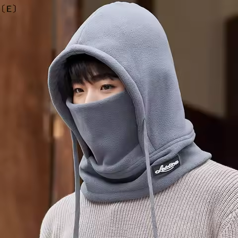 〔E〕New Winter Full Face Mask Fleece Skiing Balaclava Neck Warmer Hood Men Women Sport Mountaineering