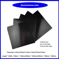 Black Aluminum Plate, Aluminum Thin Plate, Anodized Aluminum Alloy Plate Processing, Wall Decoration