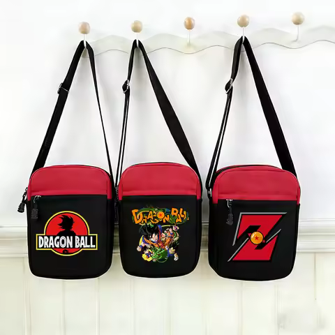 Dragones Ball Shoulder Bag for Women Men Crossbody Bag Boy Cartoon Anime Canvas Square Messager Wome