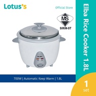 Elba Erc-1866T Rice Cooker 1.8L