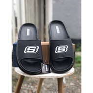 Eva Skechers Slide Sandals Men's Slip-On Sandals Rubber Slop Sandals flipflop Sandals