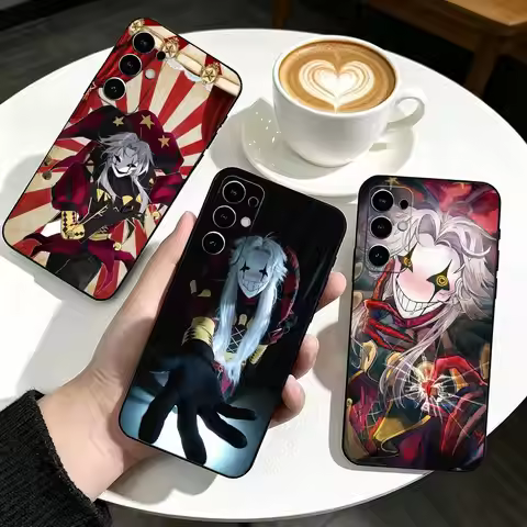 Novel The Q-Freak Circus Phone Case For Samsung S25,S24,S21,S22,S23,S30,Ultra,S20,Plus,Fe,Soft Silic