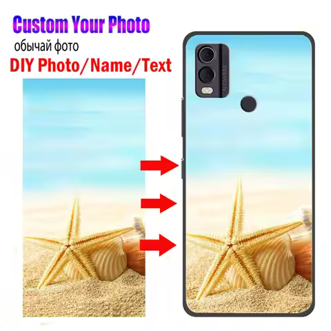 Customized DIY Photos Phone Cases for Nokia C22 C02 C31 Silicone Cover For Nokia C32 G11 Plus Soft C