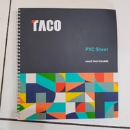 Paket bundling Katalog TACO HPL Edging PVC Sheet 2020 Terbaru terjamin