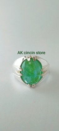 Cincin  Batu  Zamrud  Asli