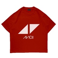 Short Sleeve T-Shirt with AVICII Graphic Design for Music Fans
