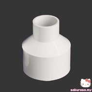 SAK 50mm to 32mm 40mm 63mm 75mm Reducer Adaptor For Cyclone Dust Collector