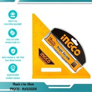 INGCO HAS20201 Eke 18cm 7 inch vise ruler, ABS material, inch unit Easy-to-read graduation