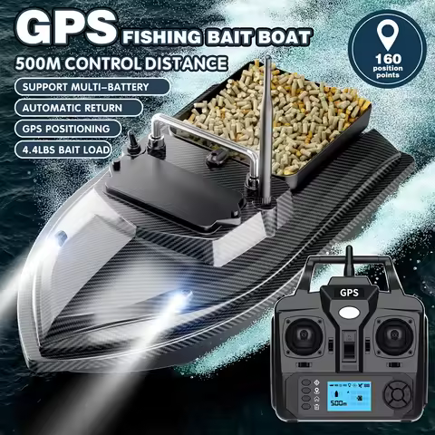 V060 AliExpress Hot GPS Remote Control Bait Boat 150 Precise Positioning Points Cruise Control 2kg H