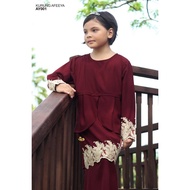 Kurung AFEEYA kanak2 - AY001 (MAROON)