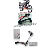 YAMAHA RXZ GEAR LEVER PEDAL BLACK AND CHROME LEVER GEAR RXZ