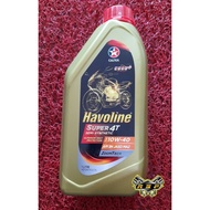 Minyak Enjin 4T Caltex Havoline Semi Synthetic 10W40 Engine Oil Caltex Havoline 1 Litre