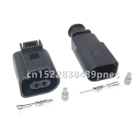 2 Pole 1.5mm 1J0973802 1J0973702 Auto Temp Sensor Socket Deflation Valve Connector Waterproof Electr